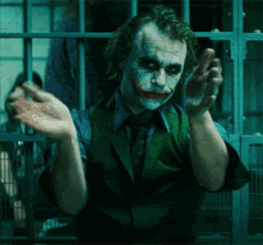 The Joker is way cooler than Batman. Sneeze your souls to mayhem, folks.