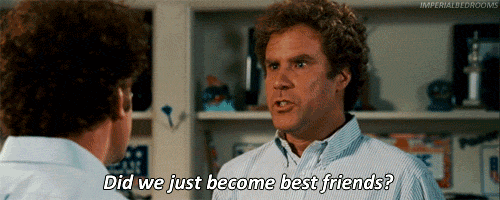 You don't have to be best friends but it helps a lot if you are at least a good roommate, especially when you come stumbling home at 3 a.m. and forgot your keys and they have to let you in.