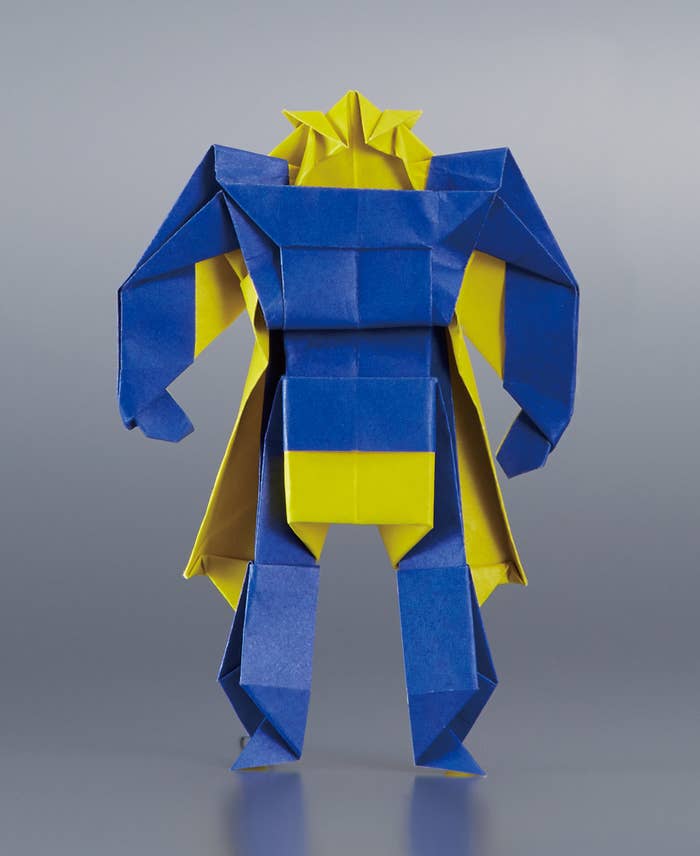 ロボット パンダ エリマキトカゲ 動き出しそうな作品は たった1枚の紙でできている