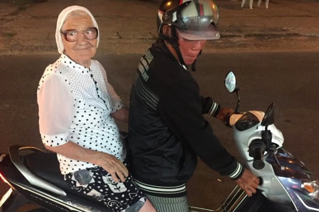 This Adorable Russian Grandma Is Spending Her Retirement Finally
