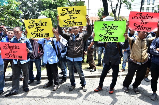 "Allah is everything, Allah can show who is cruel, who is evil, all has been proven today," Salihin's father, Edi Dermawan Salihin, said after the verdict.