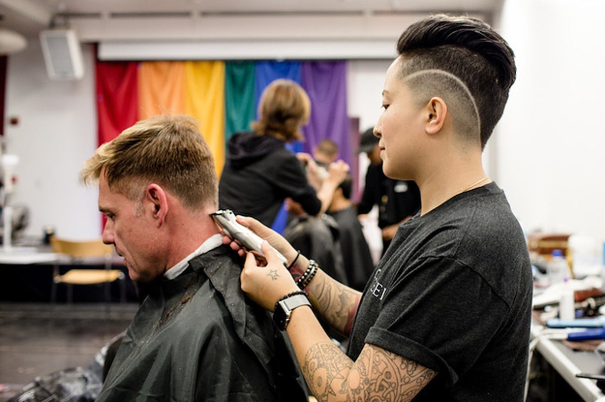 This Barber Gave Away Free Haircuts To Job Seekers In The LGBT Community