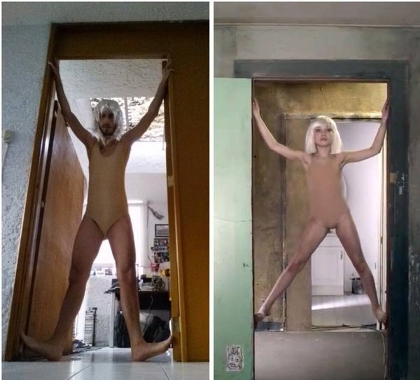Con un leotardo y una peluca hasta podrías aparecer en un video de Sia.