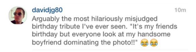 And everyone went into meltdown?