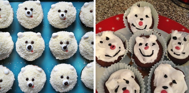 Maybe you just wanted to make some cute polar bear cupcakes, but they turned into a melted mess.