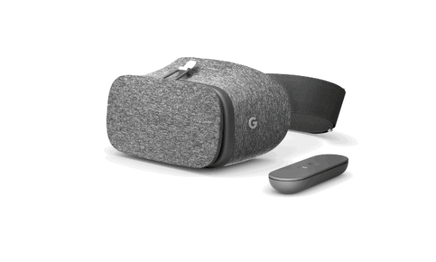 To use the headset, open the front portal using the elastic band, and plop the phone into the viewer. The phone will recognize that it's in the headset and open VR mode automatically. Users don't have to waste time lining up the device with the lenses — capacitive pieces in the headset detect where the phone is and will auto-align the content that appears on the phone's display.