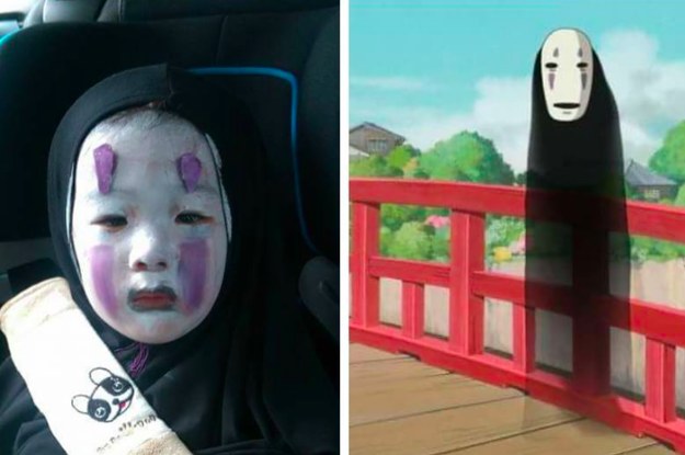 This Little Girl Went As A "Spirited Away" Character For 