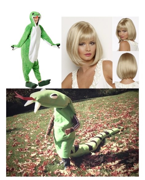 Have an old blonde wig and snake costume laying around? Be Taylor Sssssswift