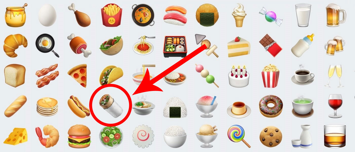 ios 10.2 emojis nougat