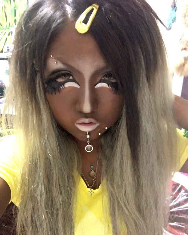 ガングロギャルのスッピン 見てみたい