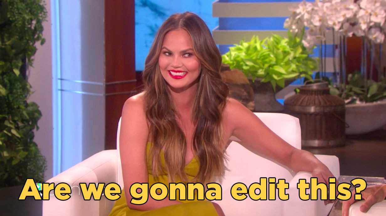 Chrissy Teigen Opens Rihannas Mail Because Honestly Who Wouldnt 5684