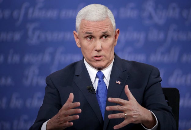 In the course of the whole...thing, Republican vice presidential candidate Mike Pence quoted what he said was an old proverb about Russia.