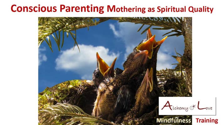 Conscious Parenting Mothering as Spiritual Quality Quote by Nuit