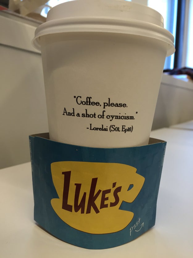 We Visited One Of The Luke's Coffee Shops In New York City And It Was ...