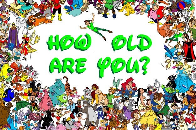 Can We Guess Your Age From Your Taste In Disney Movies