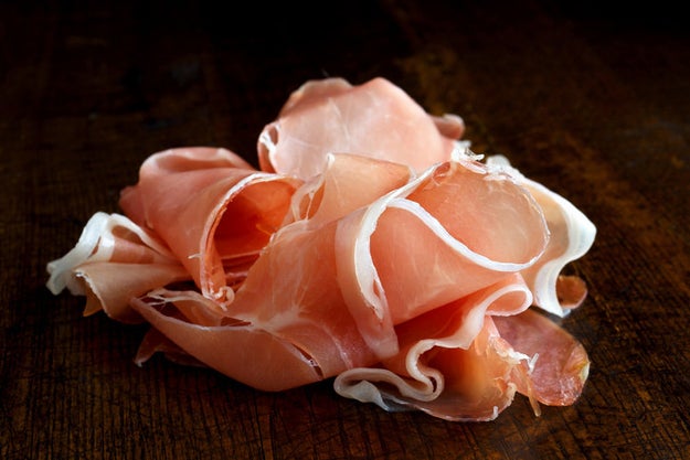 Additionally, ham is also low-key an ingredient that should never, ever be on a pizza. Are Italians known for their ham? NO. They're known for PROSCIUTTO, which is frickin' DELICIOUS and puts regular ham to shame.