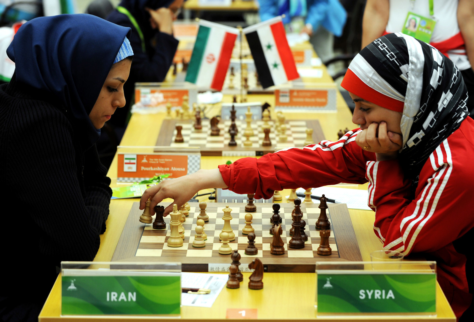 Iran's top female chess player refuses to be a pawn