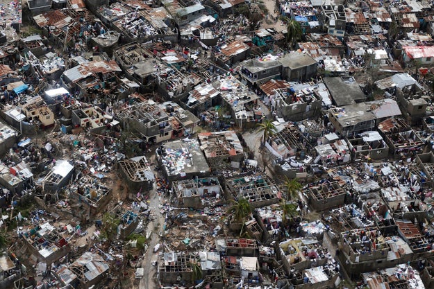 These photos show how devastating Hurricane Matthew has already been