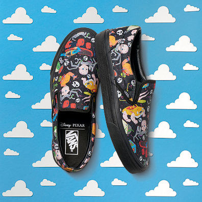 vans slip on toy story