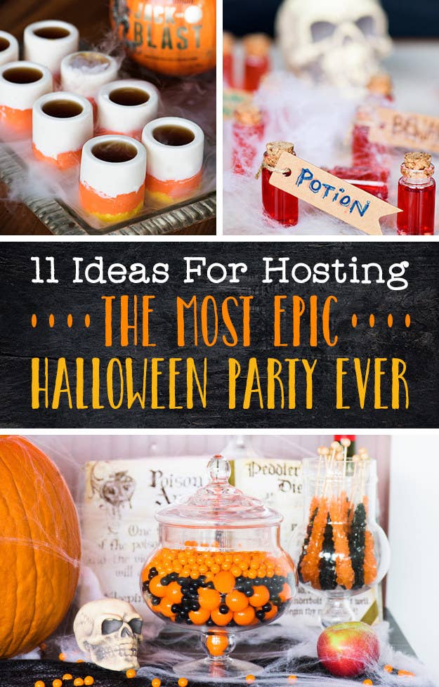 11 Ideas For Hosting The Most Epic Halloween Party Ever