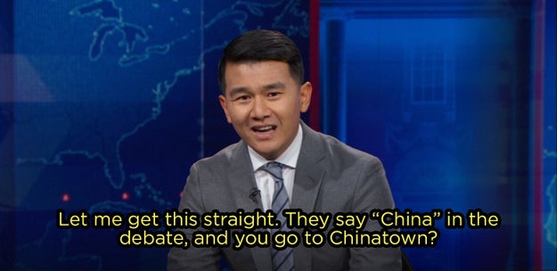 Then, on Thursday night, Daily Show correspondent Ronny Chieng clapped back at Fox News's "idiocy" — and he did not hold back.