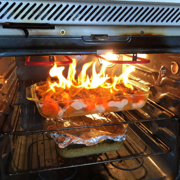 These infernal candied yams.