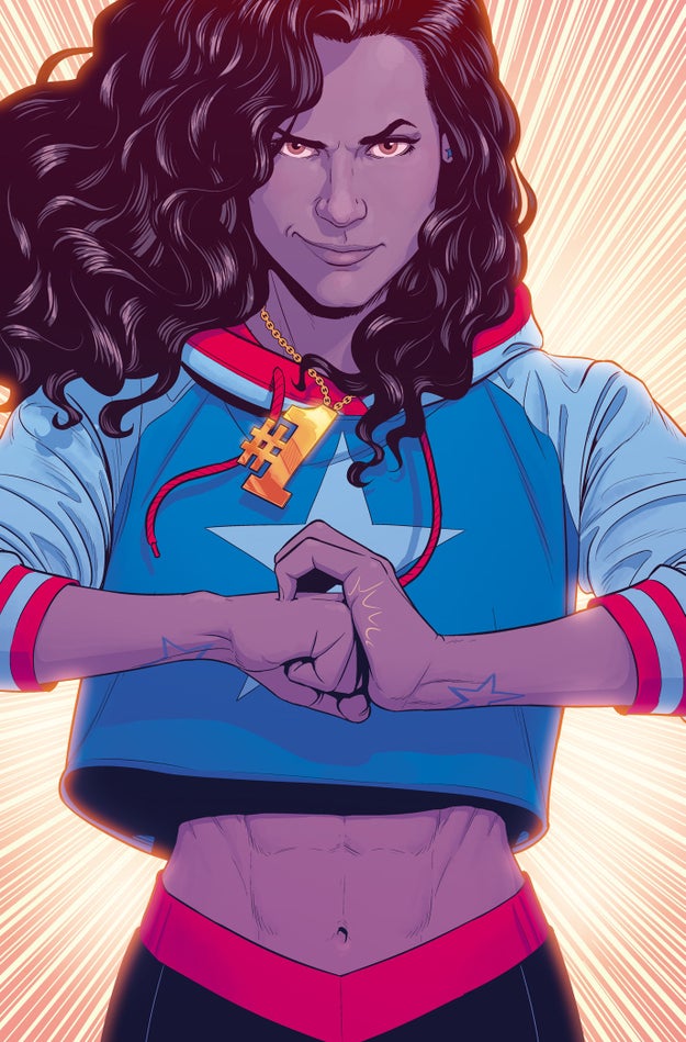 The series was announced Friday at a retailers-only panel at New York Comic-Con, and will be simply titled America. You can see the first cover, by beloved comic artist Jamie McKelvie, below:
