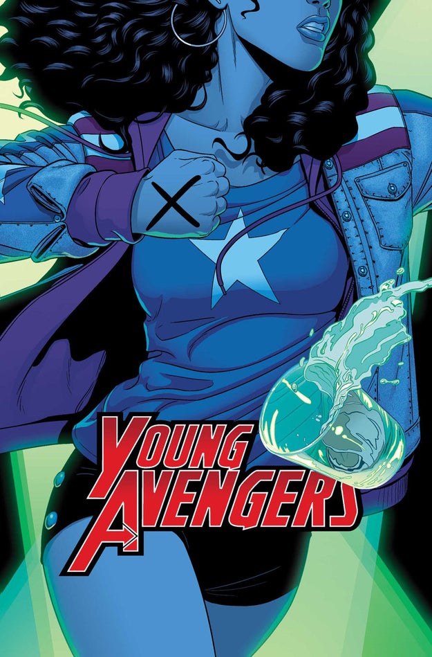 America was also one of the core ensemble in the beloved run of Young Avengers by McKelvie and Kieron Gillen.
