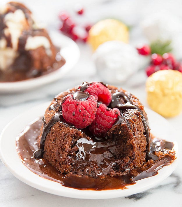 Molten Nutella Lava Cake