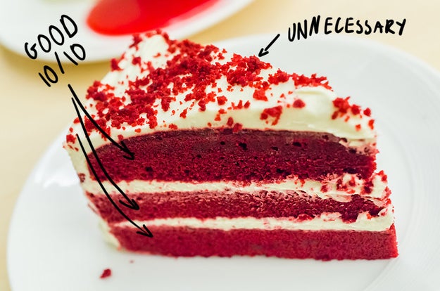 Because icing is the grossest part of the cake.