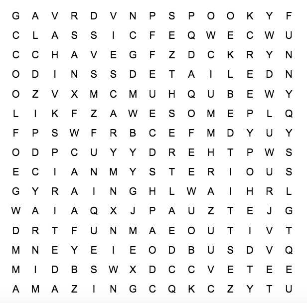 The First Word You See Describes What Your Halloween Costume Will Look Like