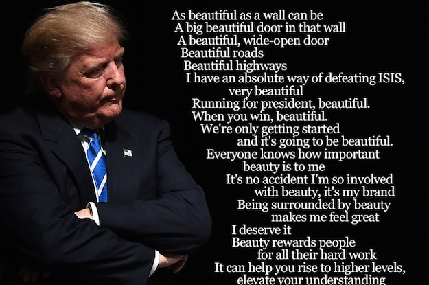 Donald Trump's Quotes About Women And Beauty Create A Disturbing Poem
