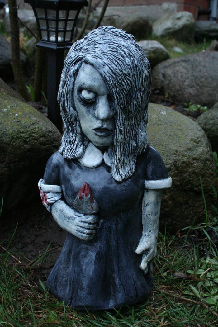 Night of The Living Dead (1968) / Get it from RevenantFX on Etsy for $55.Get seasonally appropriate with a pair of Mr. and Mrs. Zombie Santas for $100.