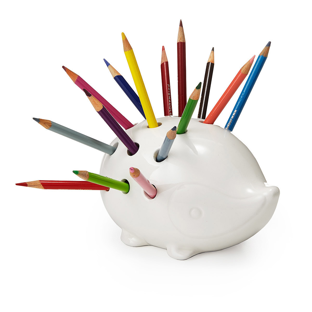 Ok, I get that it's technically labeled as a porcupine, but its appearance is ambiguous enough to pass as a hedgehog. Get it from Uncommon Goods for $19.