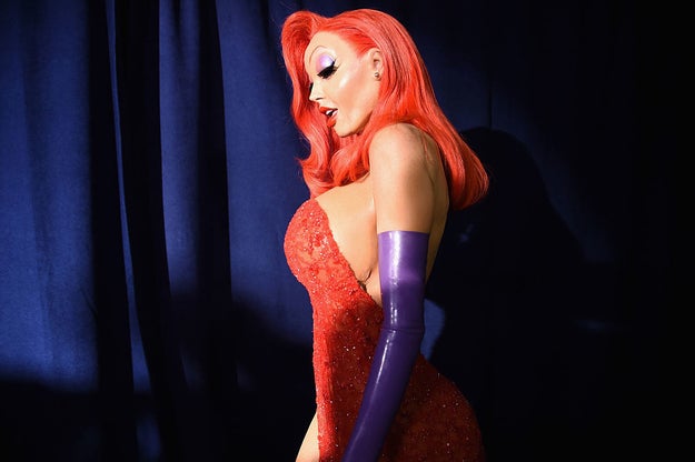 If you were unaware, every year supermodel Heidi Klum throws a celeb-filled Halloween party, and wears the most extravagant costumes ever. Here she is last year as Jessica Rabbit, which was completely insane.