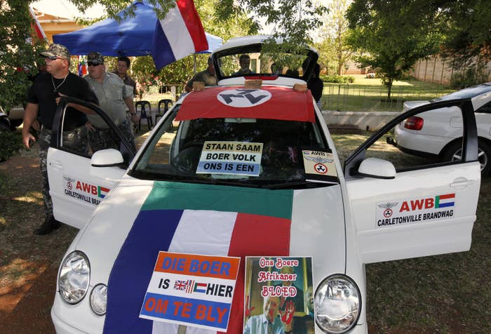 Members of the Afrikaner Weerstandsbeweging
