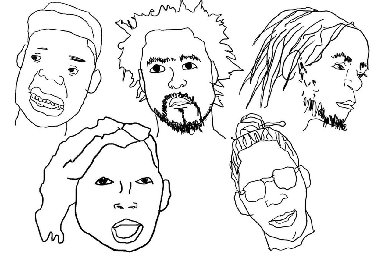 Can You Identify The Rapper From A Really Shitty Drawing Of Them?