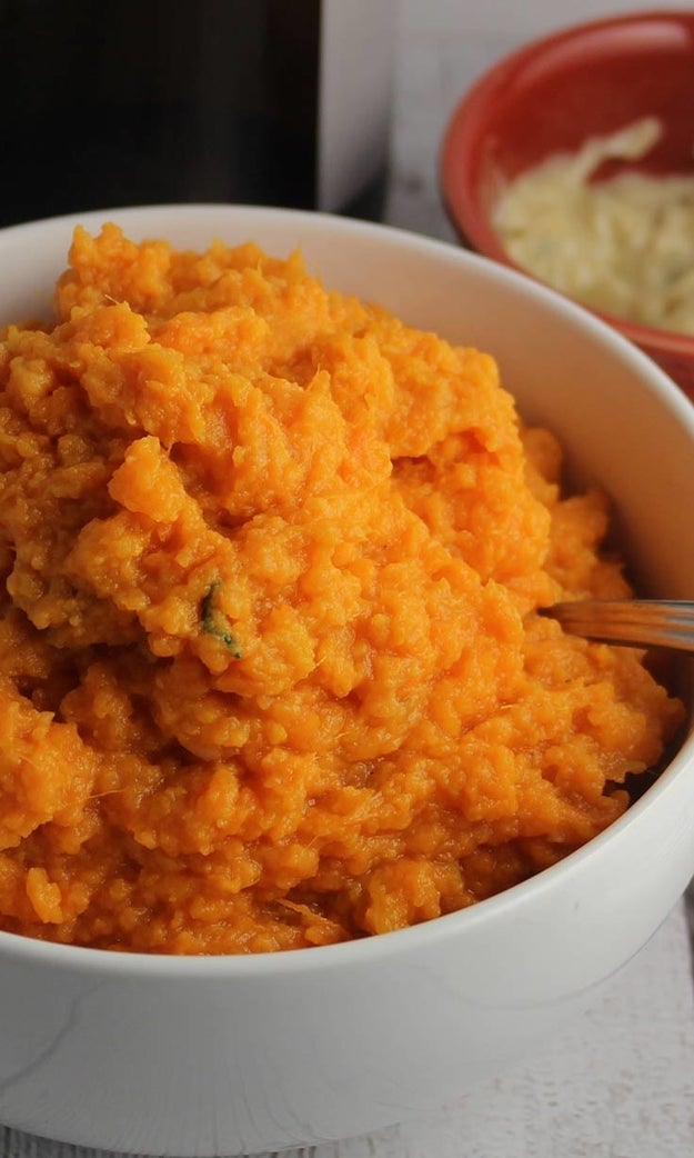 Sweet Potatoes with Cumin Sage Butter