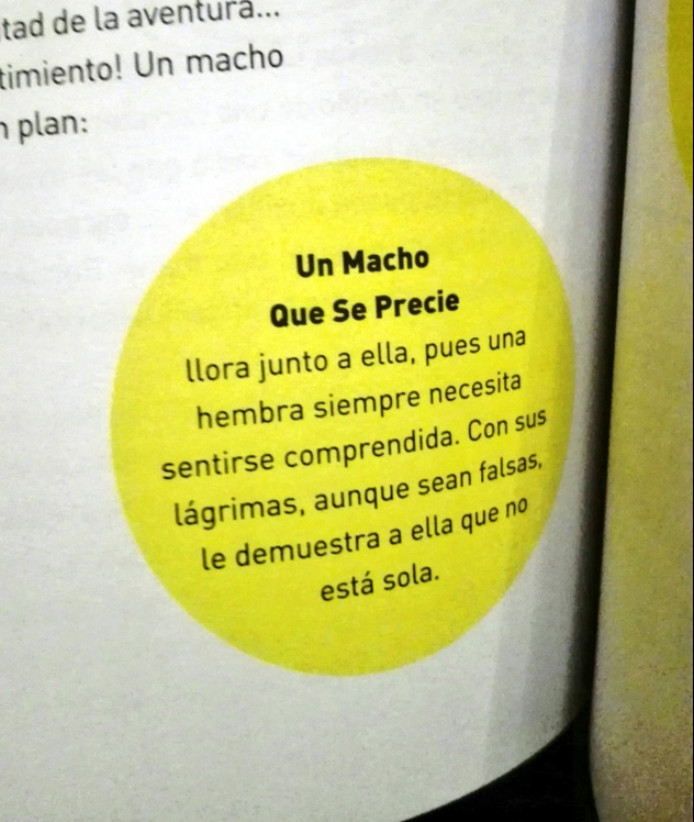 Las capturas machistas del libro de un youtuber desatan la polémica