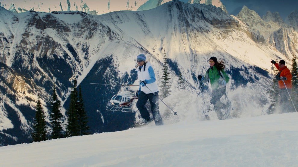 If you're looking for more of an aerial view, try a heli-snowshoeing adventure tour of the Canadian Rockies.