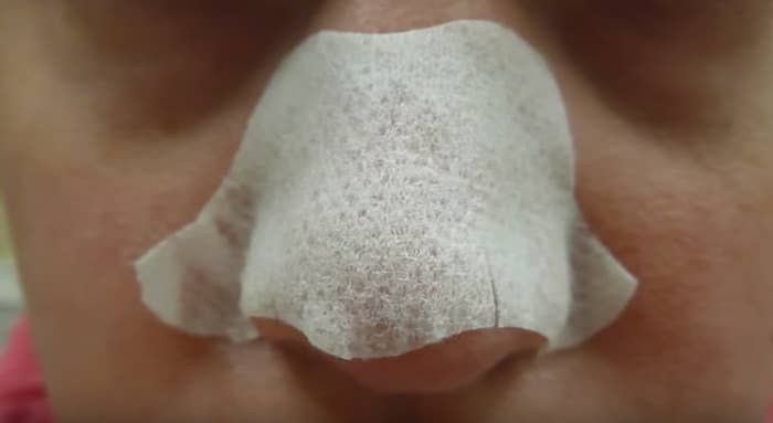 Like inspecting your blackhead strip and admiring its work.