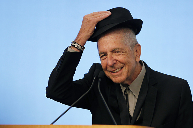 Leonard Cohen Reading 