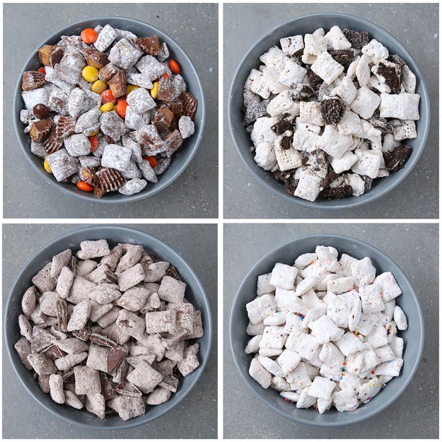 Snack Mix Four Ways