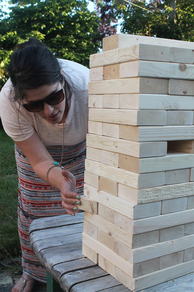 A super satisfying project that only requires knowing how to saw wood (although it goes much faster if you have a table saw). Learn how to do it here.