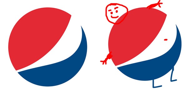 El nuevo logo de Pepsi es un hombre panzón.