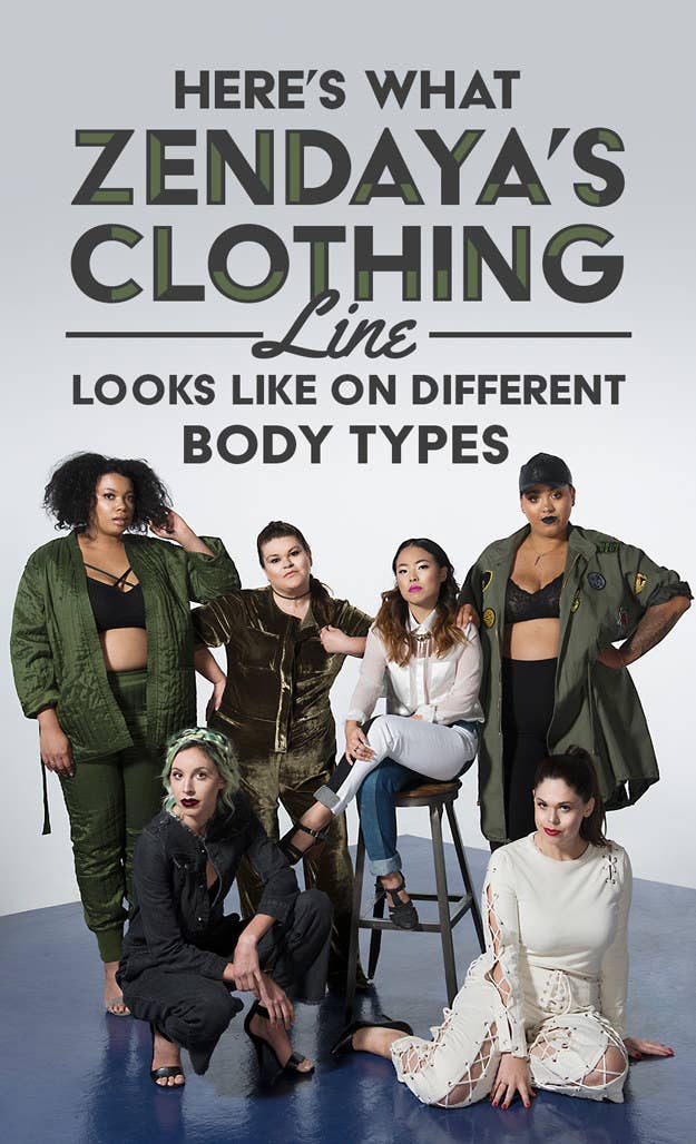 Is What Zendaya's New Clothing Line Looks On Different Body Types