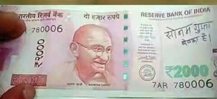 The Best Impact Of The ₹2,000 Note: The Return Of The “Sonam Gupta” Meme