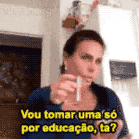 E uma só nunca faz mal.
