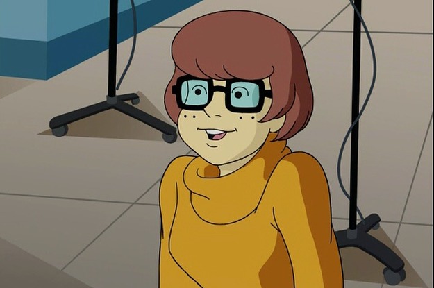 Orange turtleneck velma sales