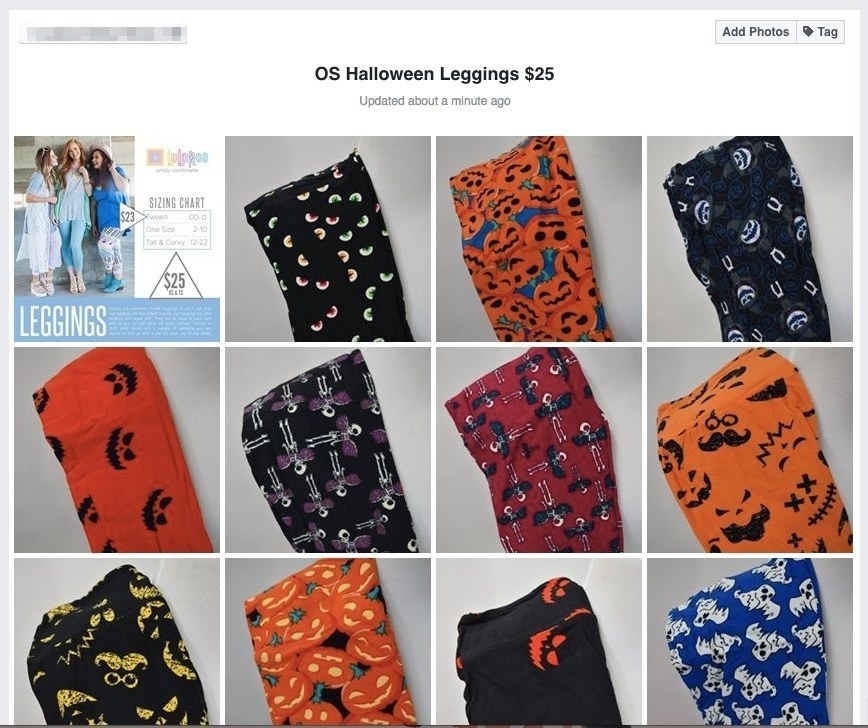 TWEEN LuLaRoe HALLOWEEN Leggings ~ PURPLE & ORANGE GHOSTS ~ Sizes 00-0